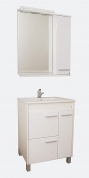 Комплект мебели Mobyco QUADRO 60 (цв.белый глянец) 1-Quadro-60-WH
