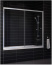 Шторка на ванну 170 Vegas-Glass ZV (белый профиль, прозрачное стекло) ZV 0170 01 01