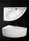 Акриловая ванна правосторонняя Balteco IDEA 16-R-S4