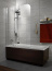 Шторка на ванну 101 Radaway TORRENTA PND L (стекло графит) 201202-105L