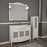 Комплект мебели АСБ Мебель Флоренция-105 Витраж (цвет белый патина)