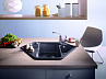 Кухонная мойка из искусственного камня 95x50 Deante REFLEX (1,5 чаши, цвет графит) ZUX 261B