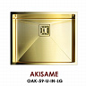 Кухонная мойка 54x44 Omoikiri AKISAME 54-U-LG (цв.светлое золото) 4993093