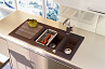 Кухонная мойка из искусственного камня 100x52 Deante MODERN (1,5 чаши, цвет графит металлик) ZQM G513