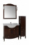 Зеркало АСБ Мебель Флоренция-105 (цвет бук тироль)