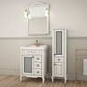 Комплект мебели АСБ Мебель Флоренция-60 Квадро (цвет белый патина)
