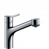 Однорычажный смеситель для кухни Hansgrohe TALIS S 32841000 (с выдвижным душем)